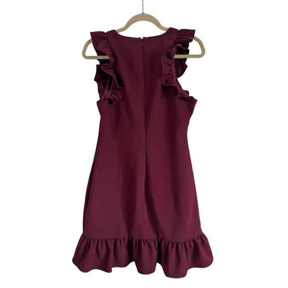 LIKELY Rhubarb Russo Ruffle Hem Dress - Picture 4 of 4